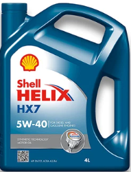 Shell Helix HX7 5W-40 4L