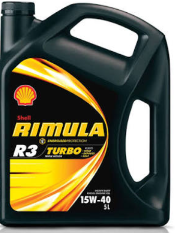 Shell Rimula R3 Turbo 15W-40 5L