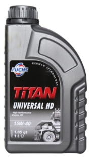 TITAN UNIVERSAL HD 15W-40       N 1L PLA