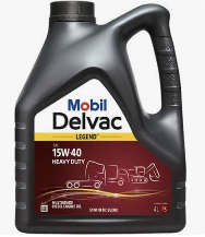 MOBIL DELVAC HEAVY DUTY 15W40	4x4 Liter Kanister