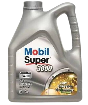 MOBIL SUPER 3000 FORMULA RN 0W20	4x5 Ltr Kanister