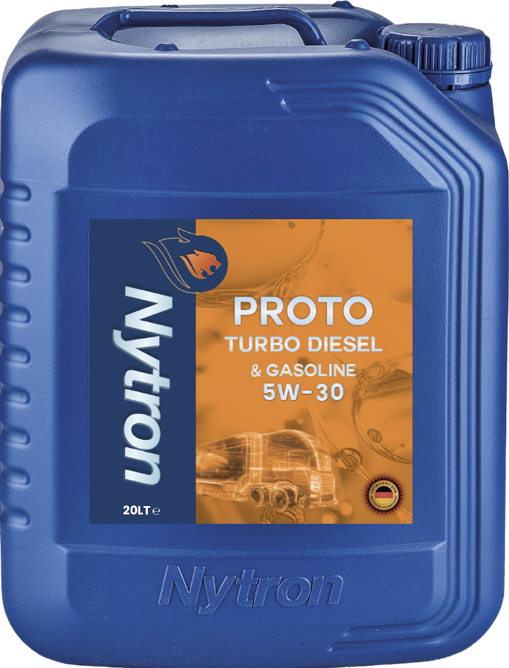 NYTRON PROTO TURBO DIESEL 5W/30 CI-4/SL	1x20Ltr Pail